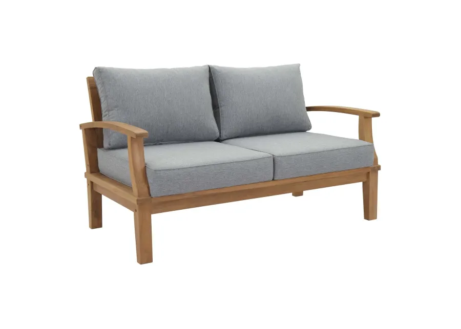 Marina Outdoor Teak Loveseat