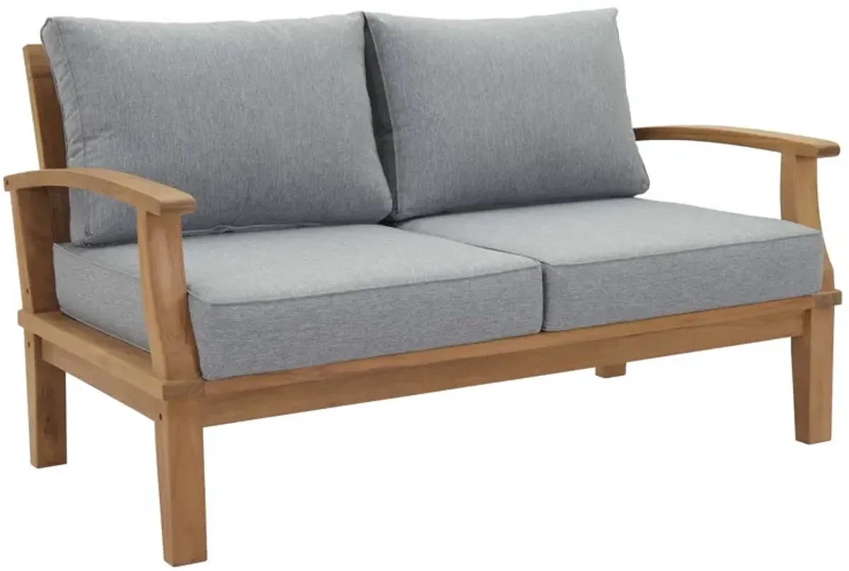 Marina Outdoor Teak Loveseat