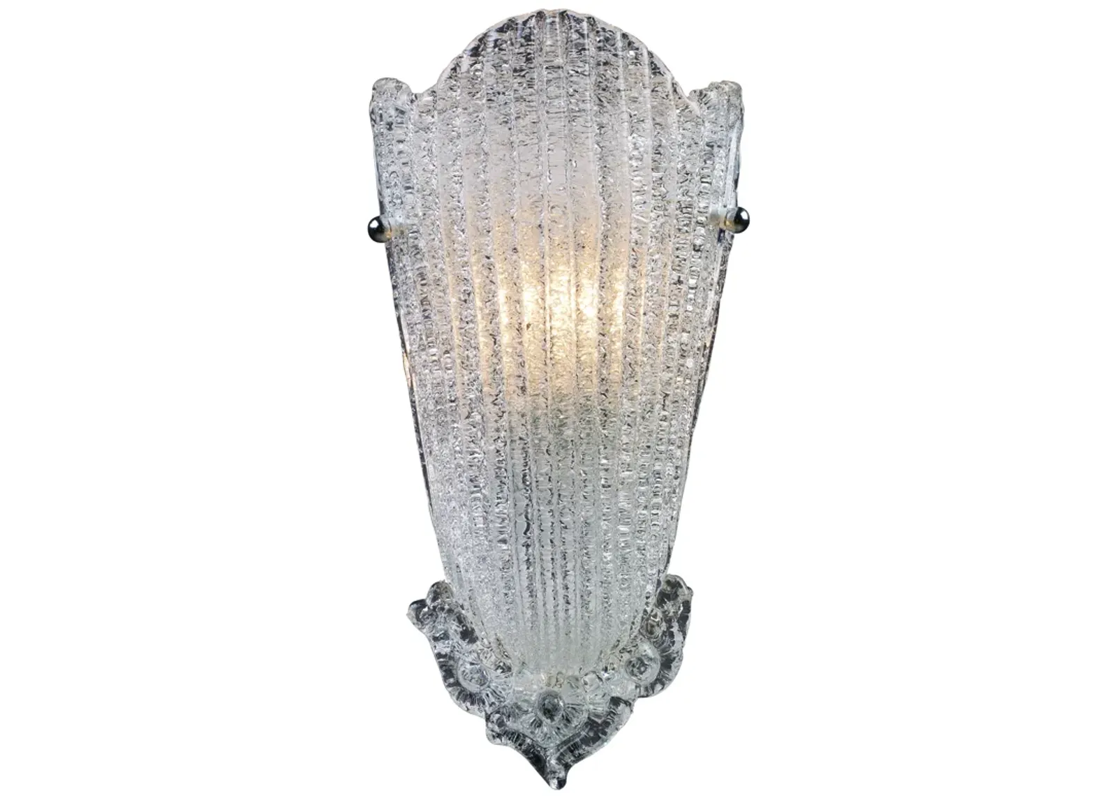 Providence 16" High 1-Light Sconce - Antique Silver Leaf