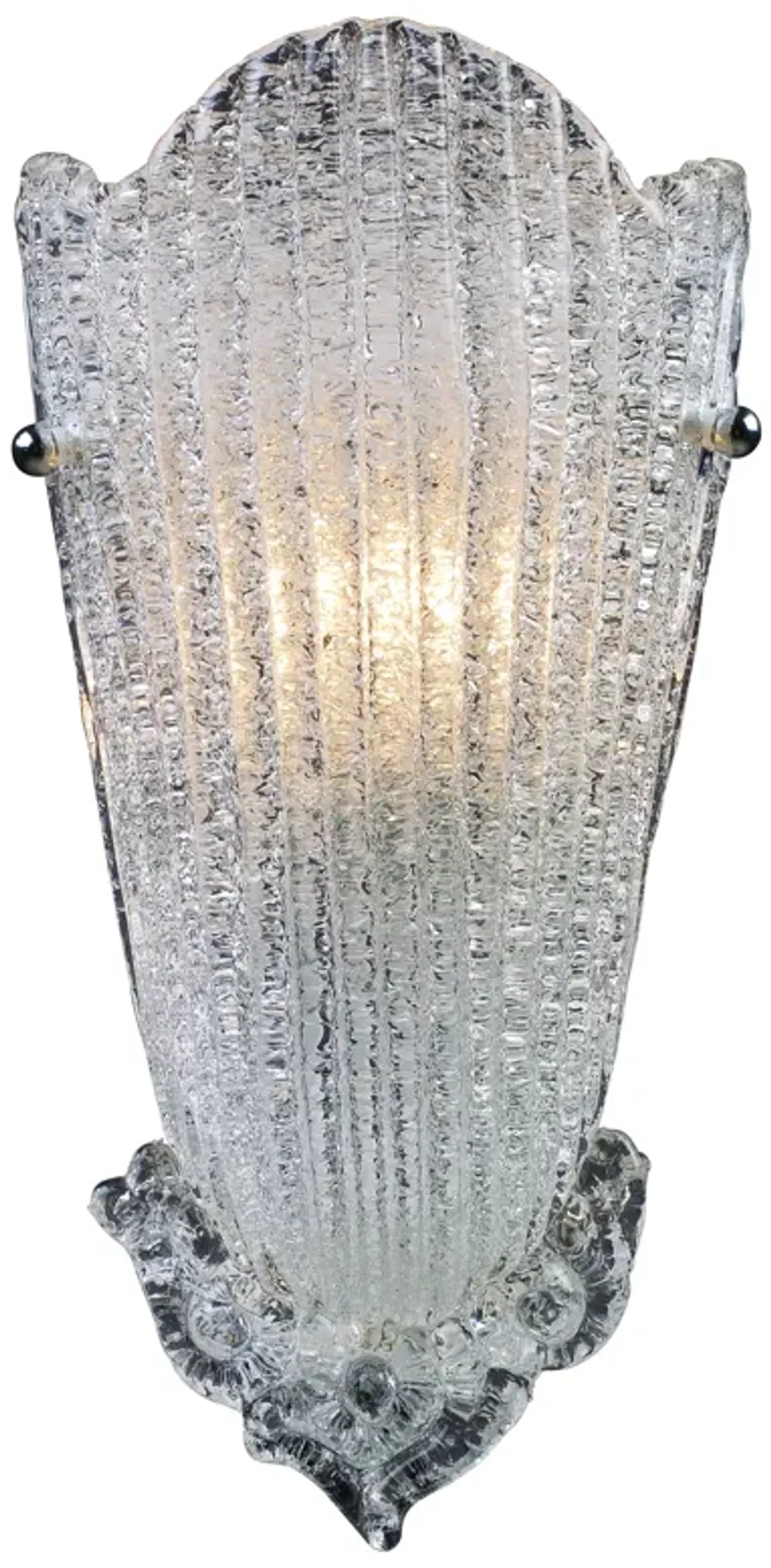 Providence 16" High 1-Light Sconce - Antique Silver Leaf