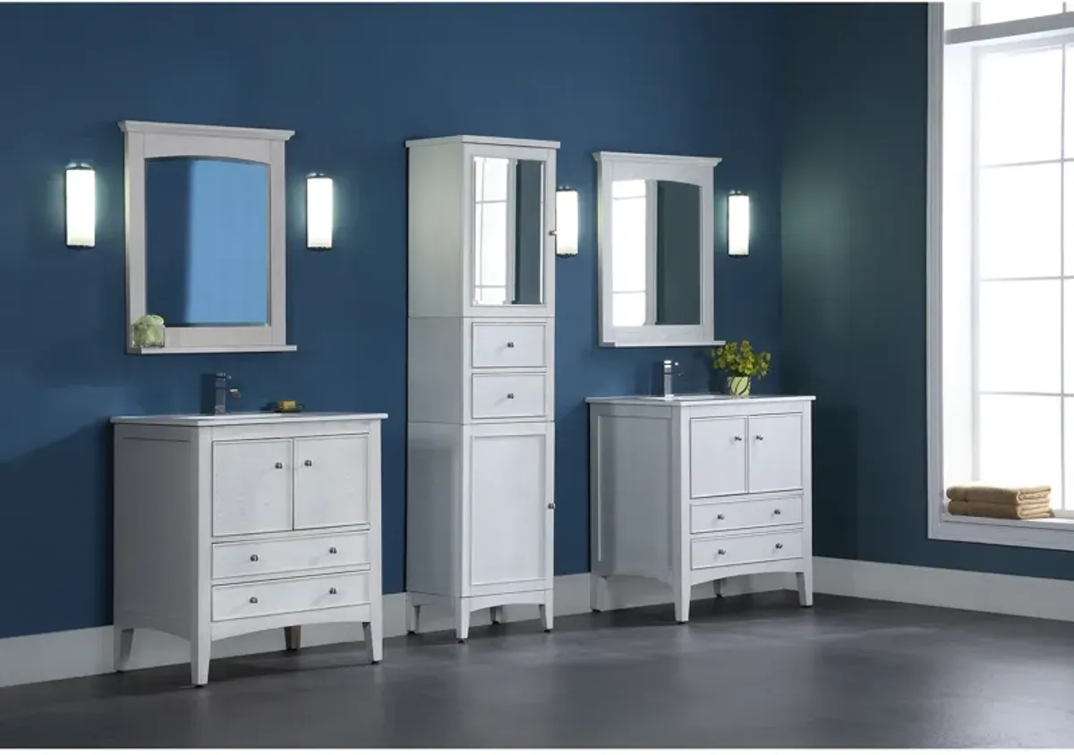 Kent 30-inch Vanity - Whitewash