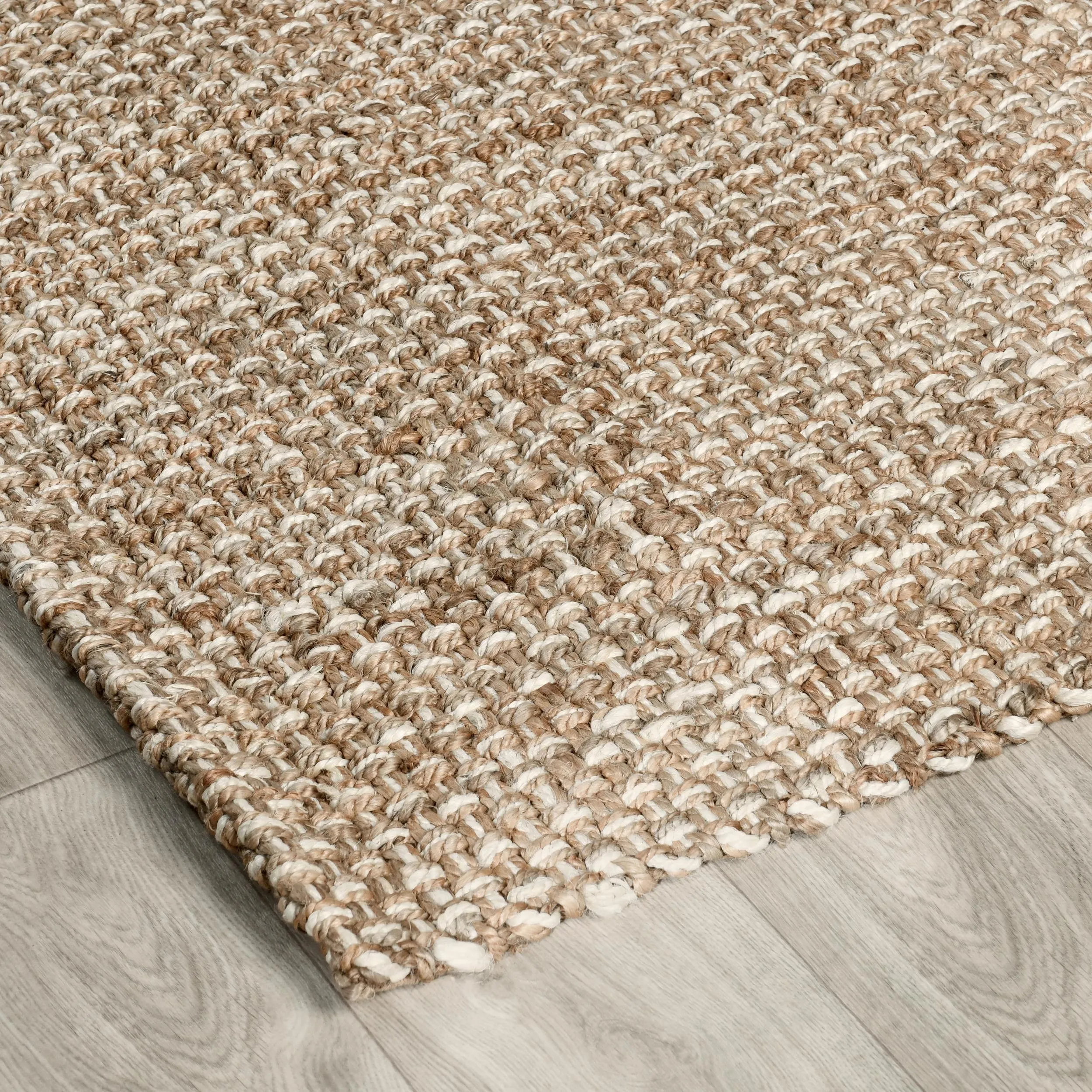 Panama 9'x12' Jute Handwoven Sustainable Beige Accent Area Rug