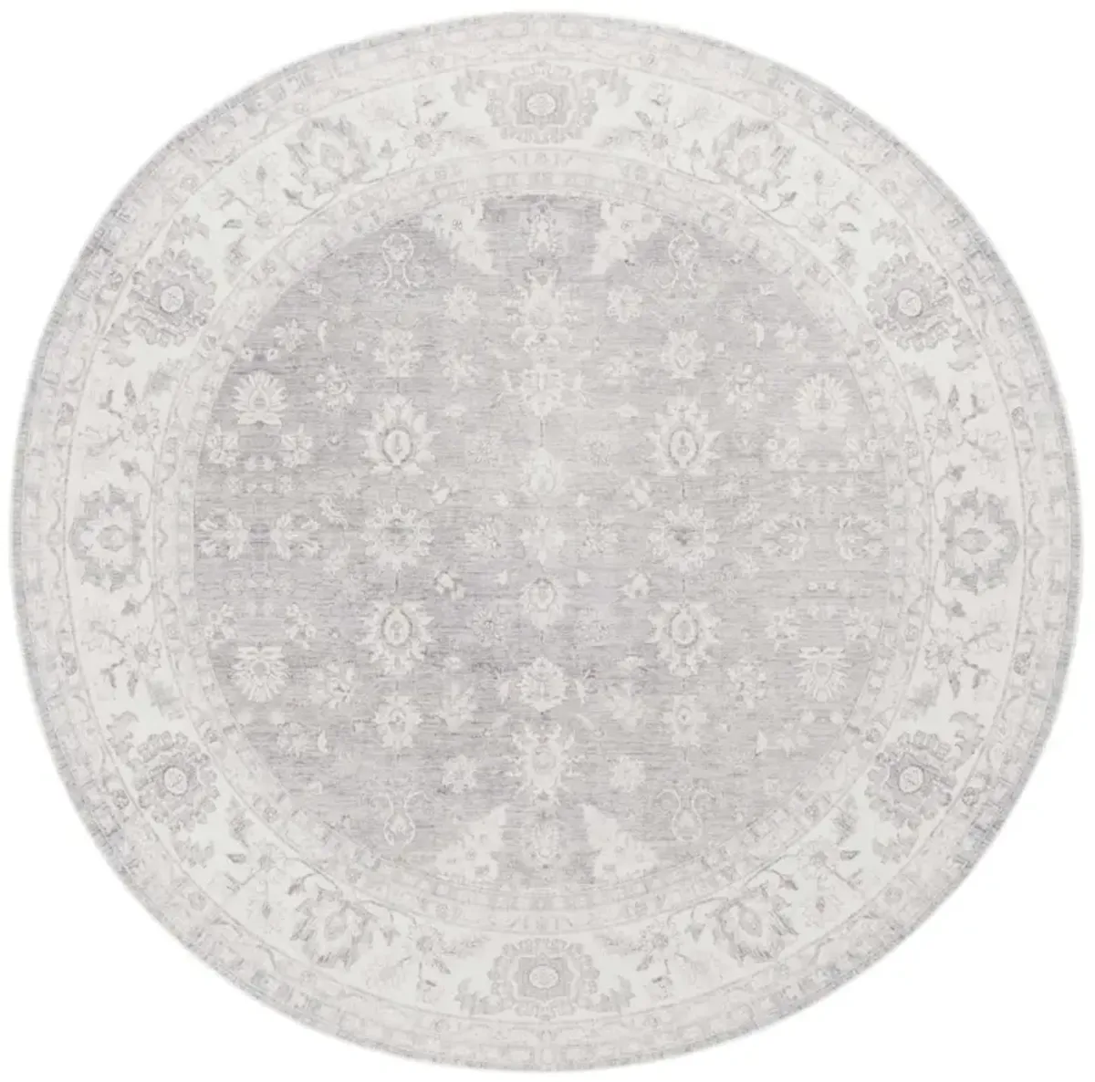 ARIZONA 197 GREY  6' x 6' Round Round Rug