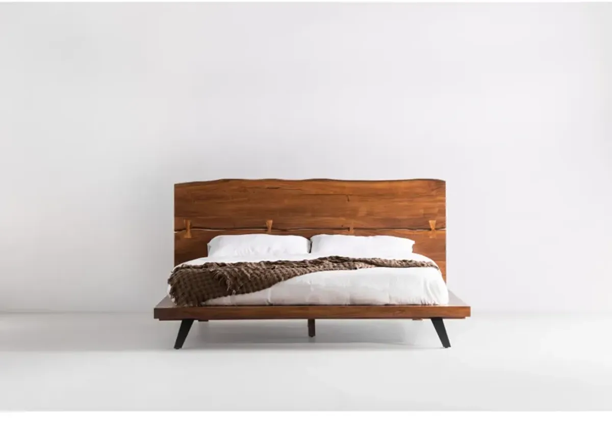 MADAGASCAR PLATFORM BED KING