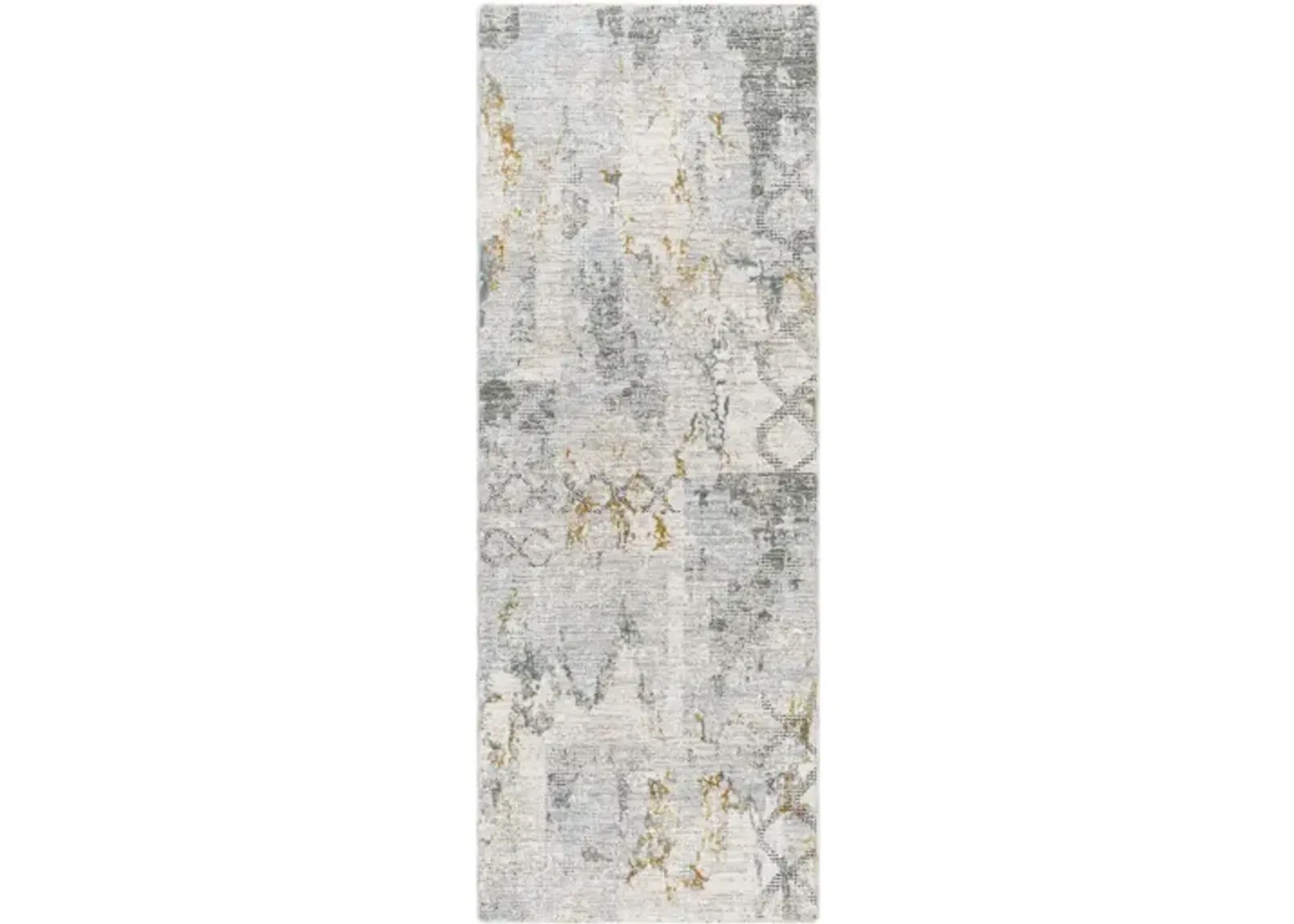 Dresden DRE-2301 2'7" x 10' Machine Woven Rug