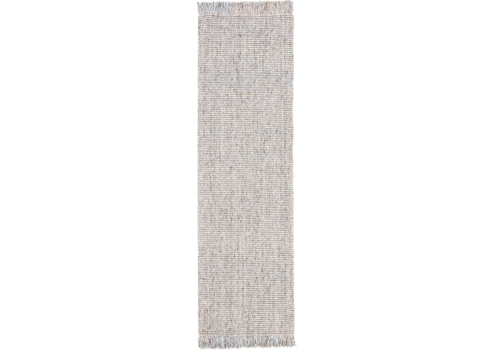 NATURAL FIBER 826 GREY  2'-3' x 16' Runner Rug