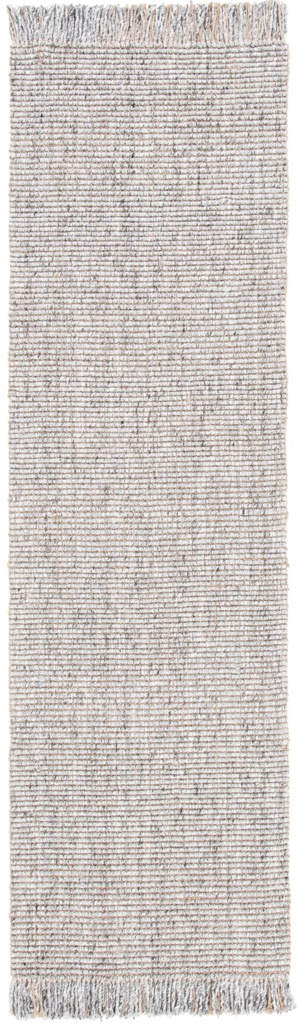 NATURAL FIBER 826 GREY  2'-3' x 16' Runner Rug