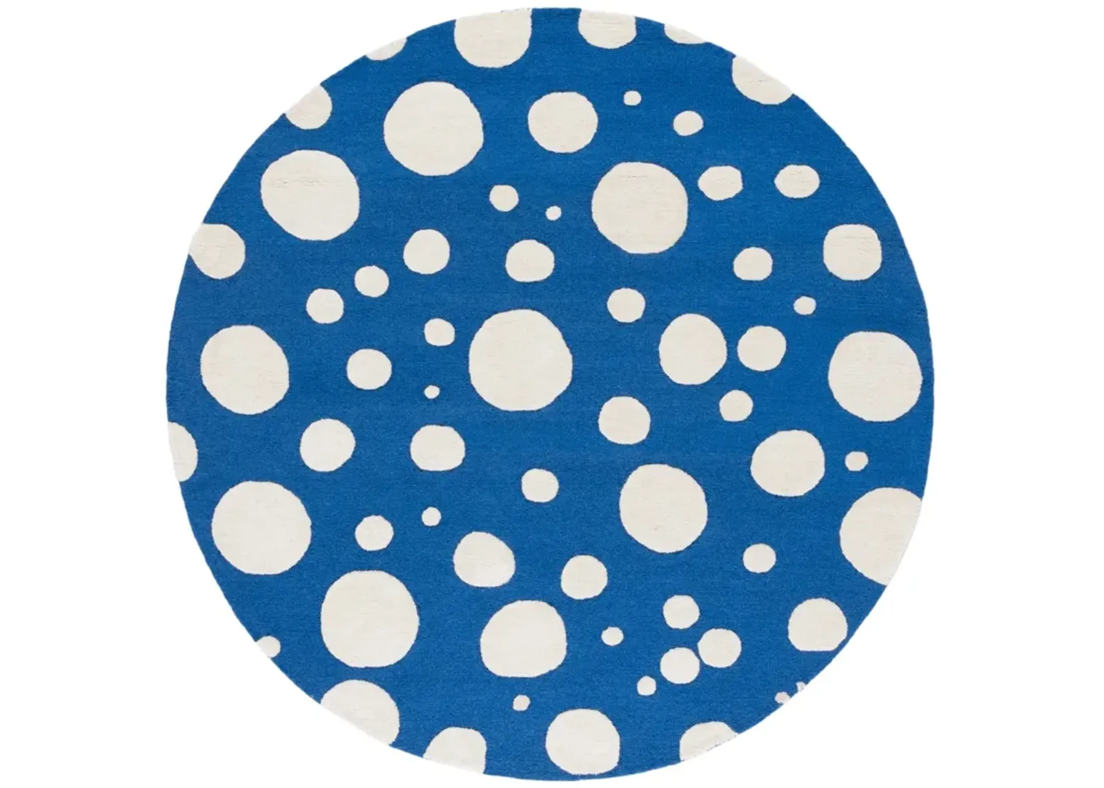 CAMBRIDGE 147 BLUE  6' x 6' Round Round Rug