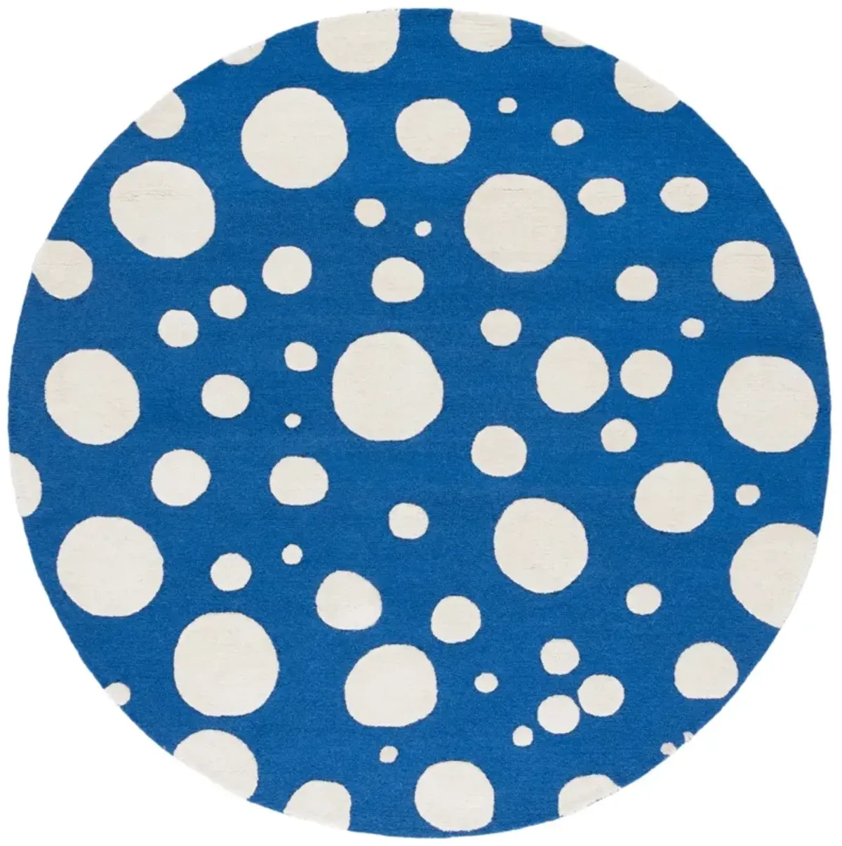 CAMBRIDGE 147 BLUE  6' x 6' Round Round Rug