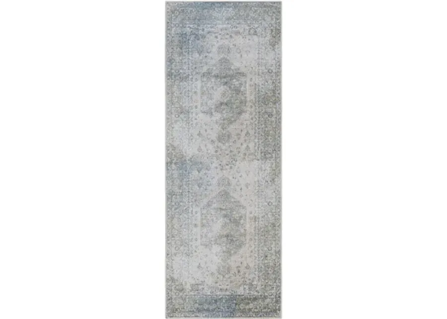 Lillian LLL-2307 2'2" x 3'9" Machine Woven Rug