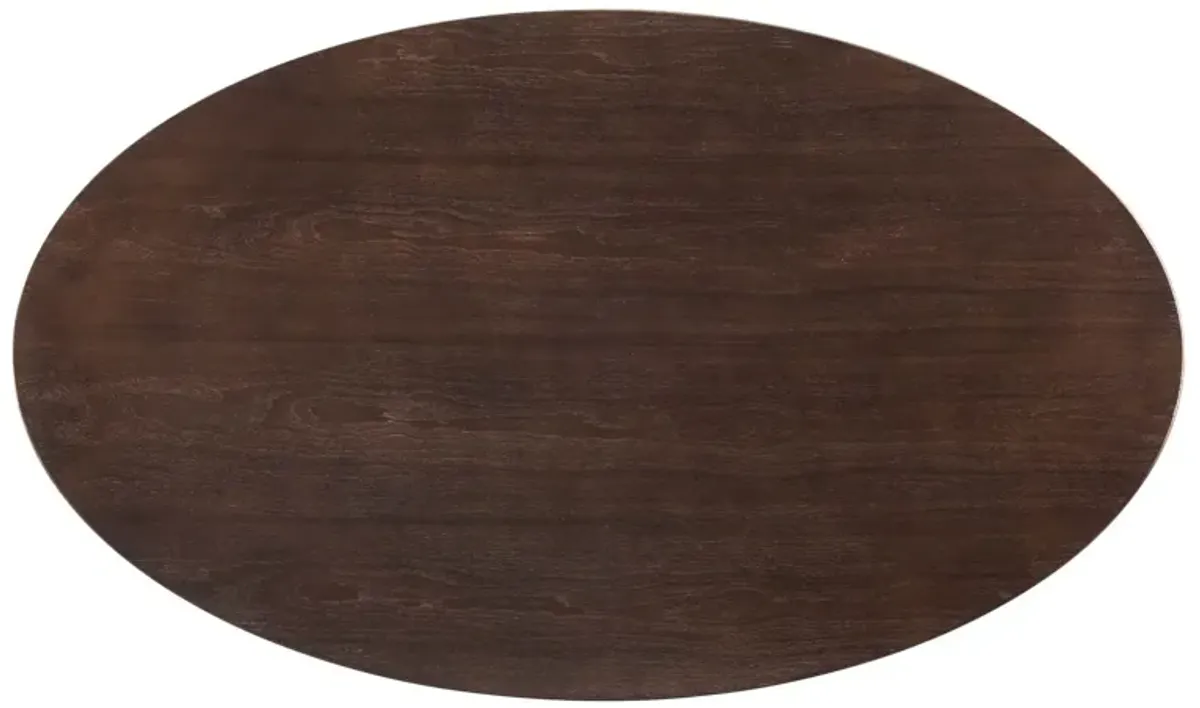 Lippa 60" Oval Wood Dining Table