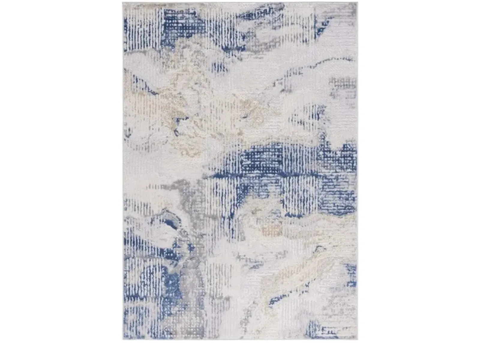 PALMA 350 Blue 4'-5' x 6'-5' Medium Rectangle Rug