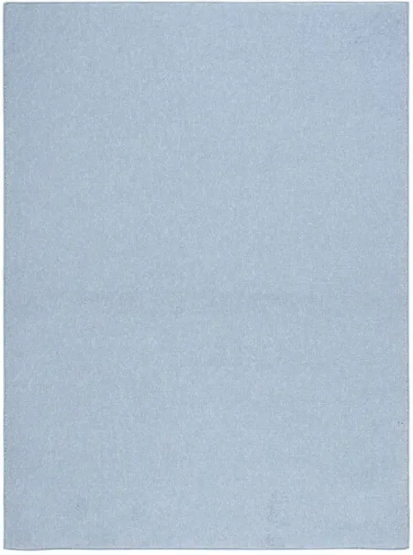 RIVER 600 Blue 4' X 6' Small Rectangle Rug