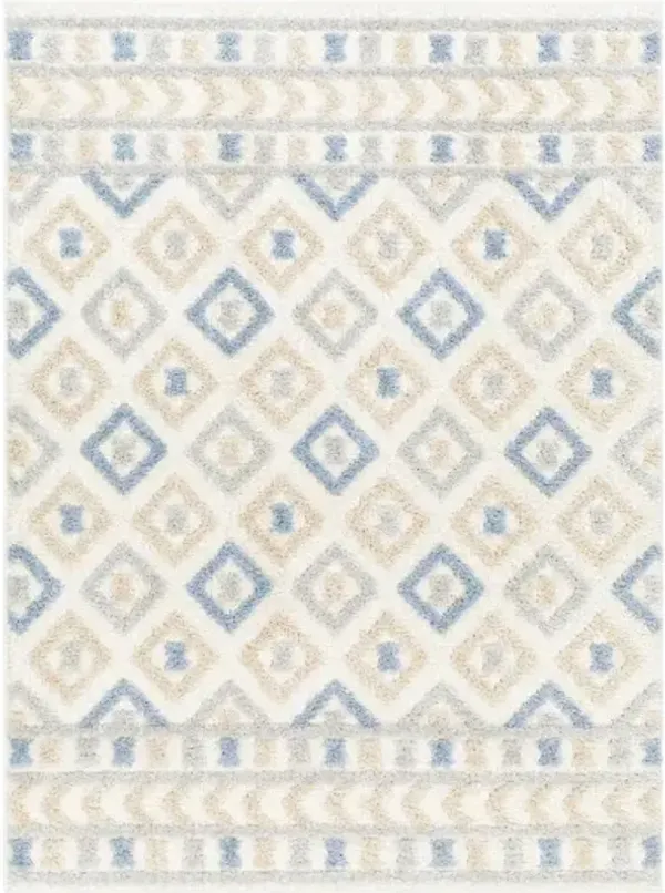 Rodos RDO-2337 5'3" x 7' Machine Woven Rug