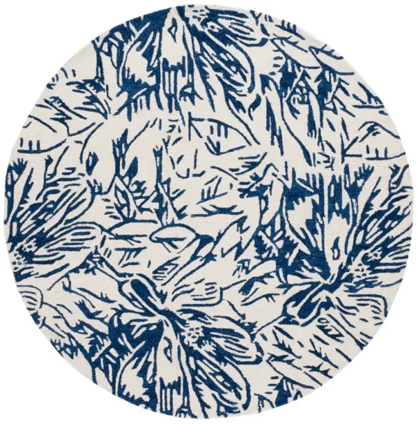 JARDIN Hand Tufted 6' x 6' Round area rug