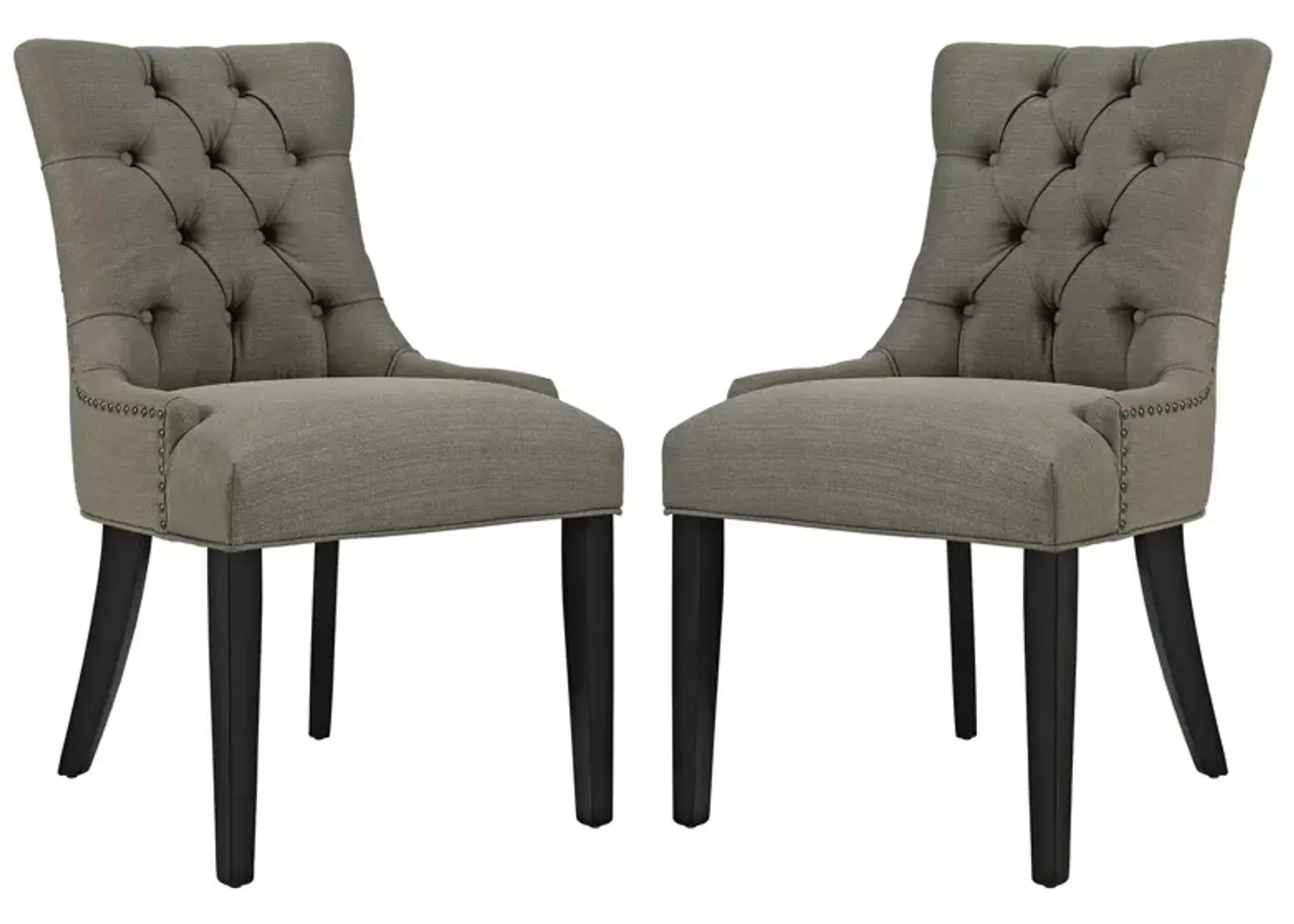 Regent Dining Side Chair Fabric Set of 2