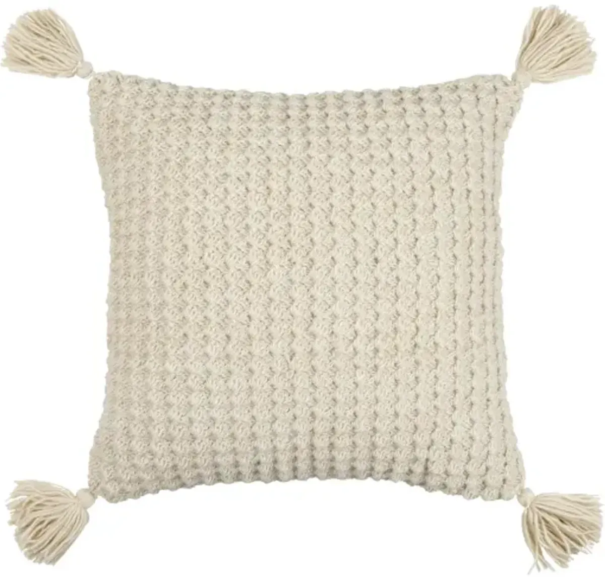 Makrome MKO-015 18"L x 18"W Accent Pillow