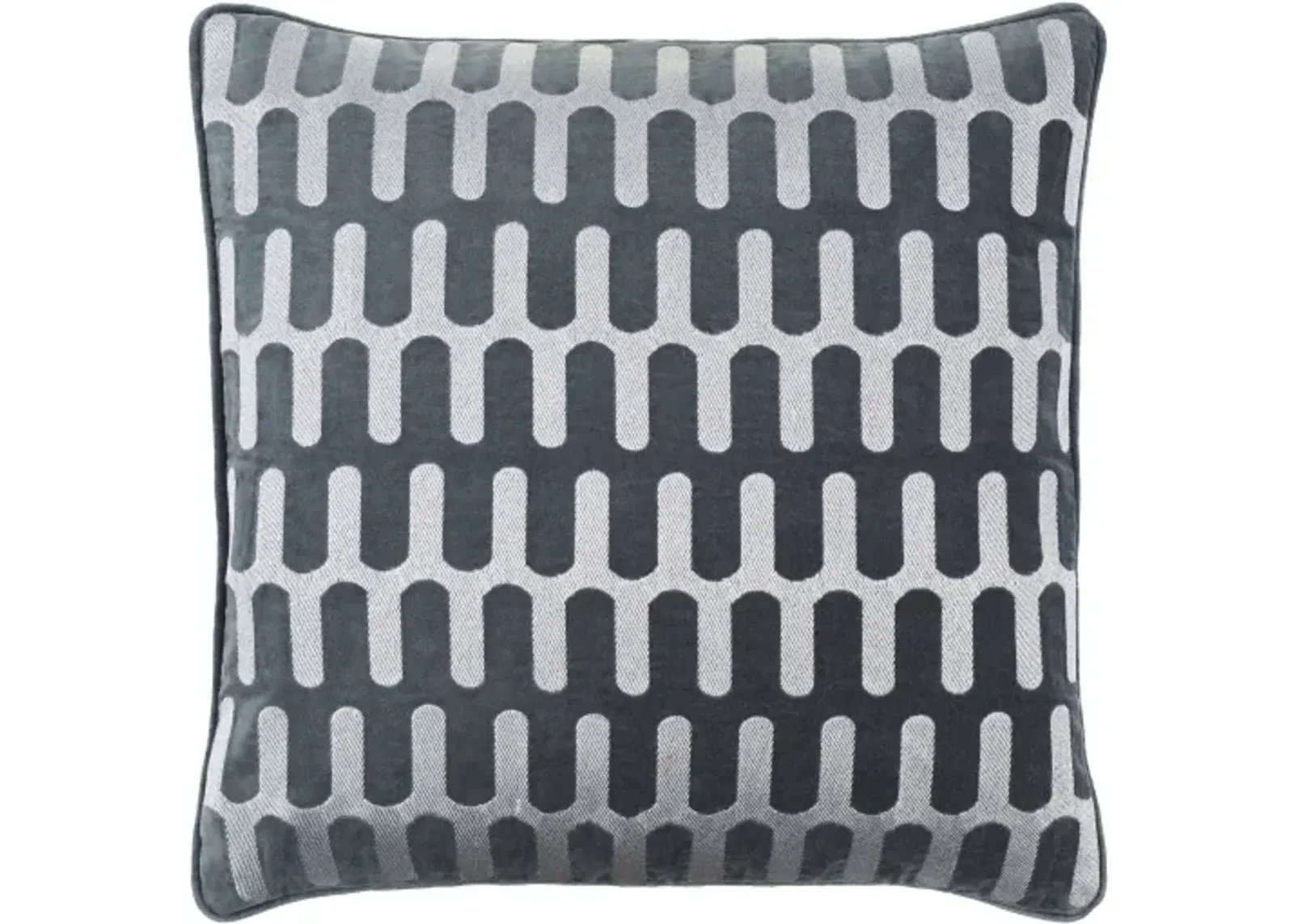 Connecticut CIU-004 18"L x 18"W Accent Pillow