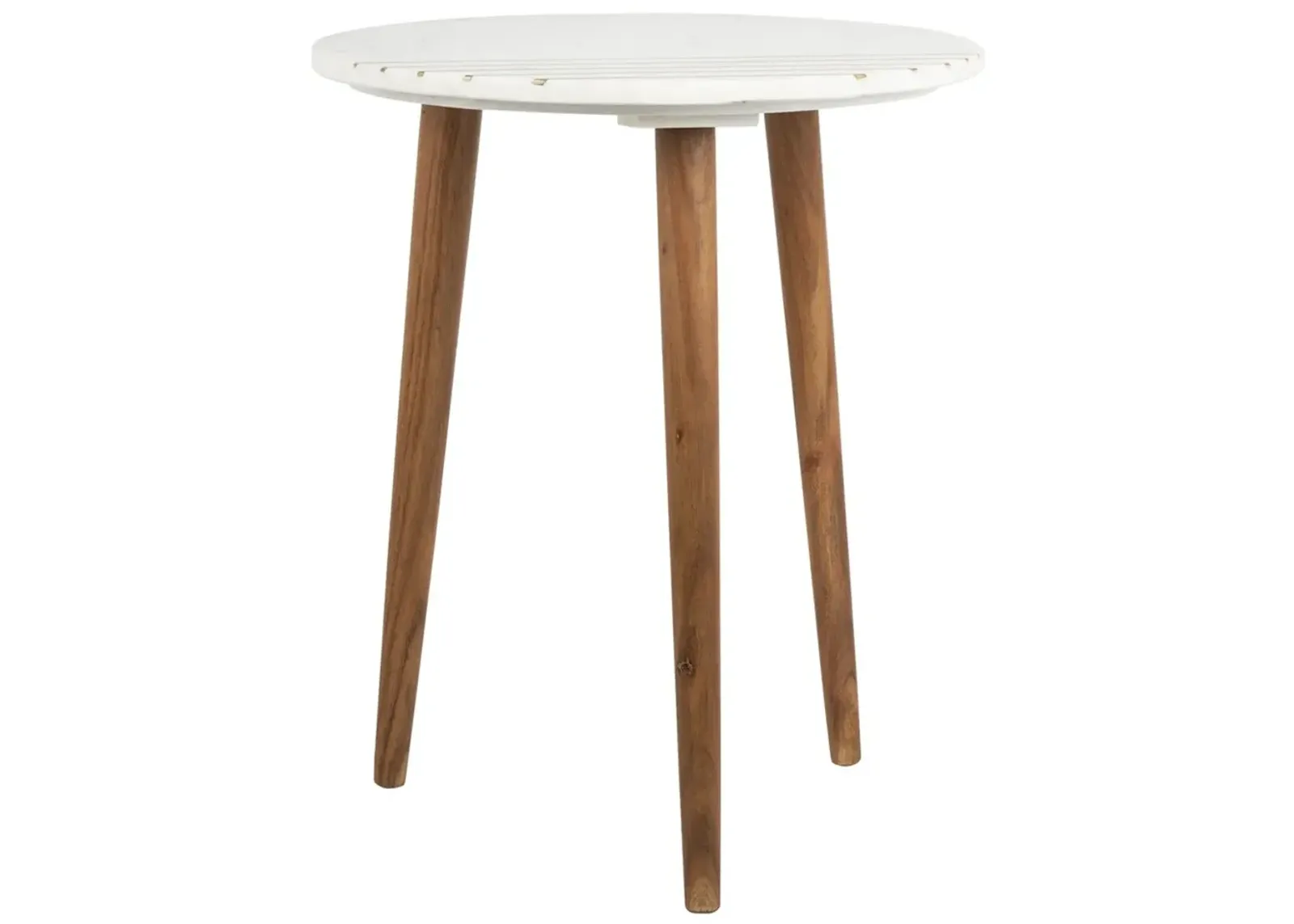 Valerie Round Marble Accent Table