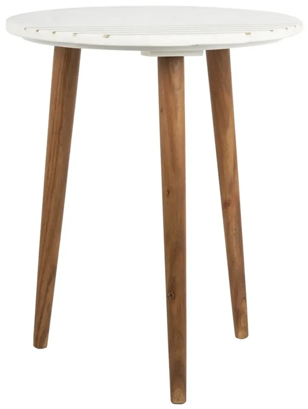 Valerie Round Marble Accent Table