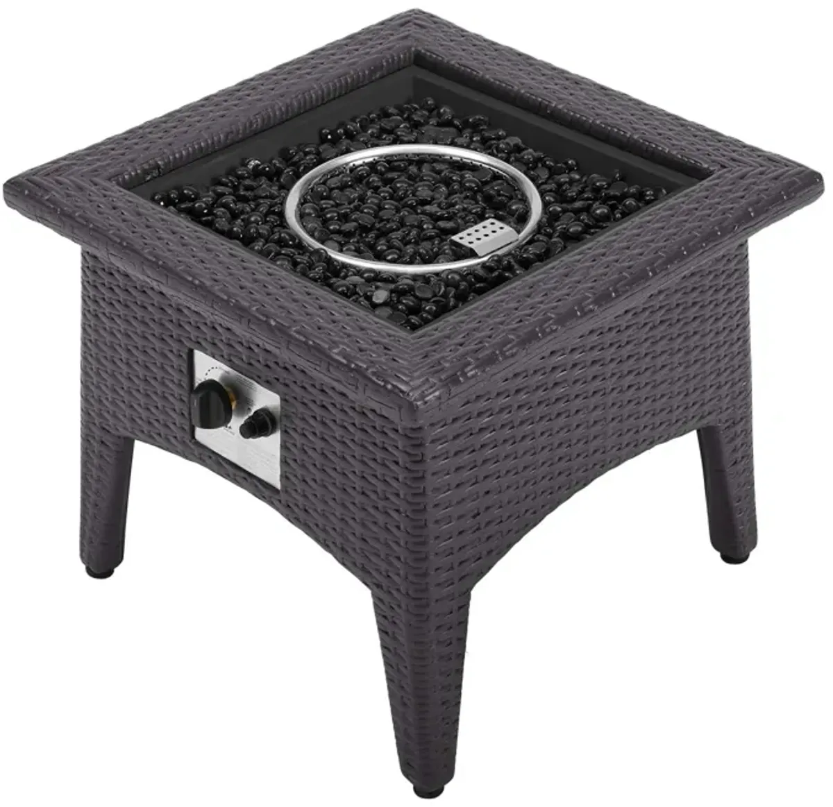 Convene 3 Piece Set Outdoor Patio with Fire Pit