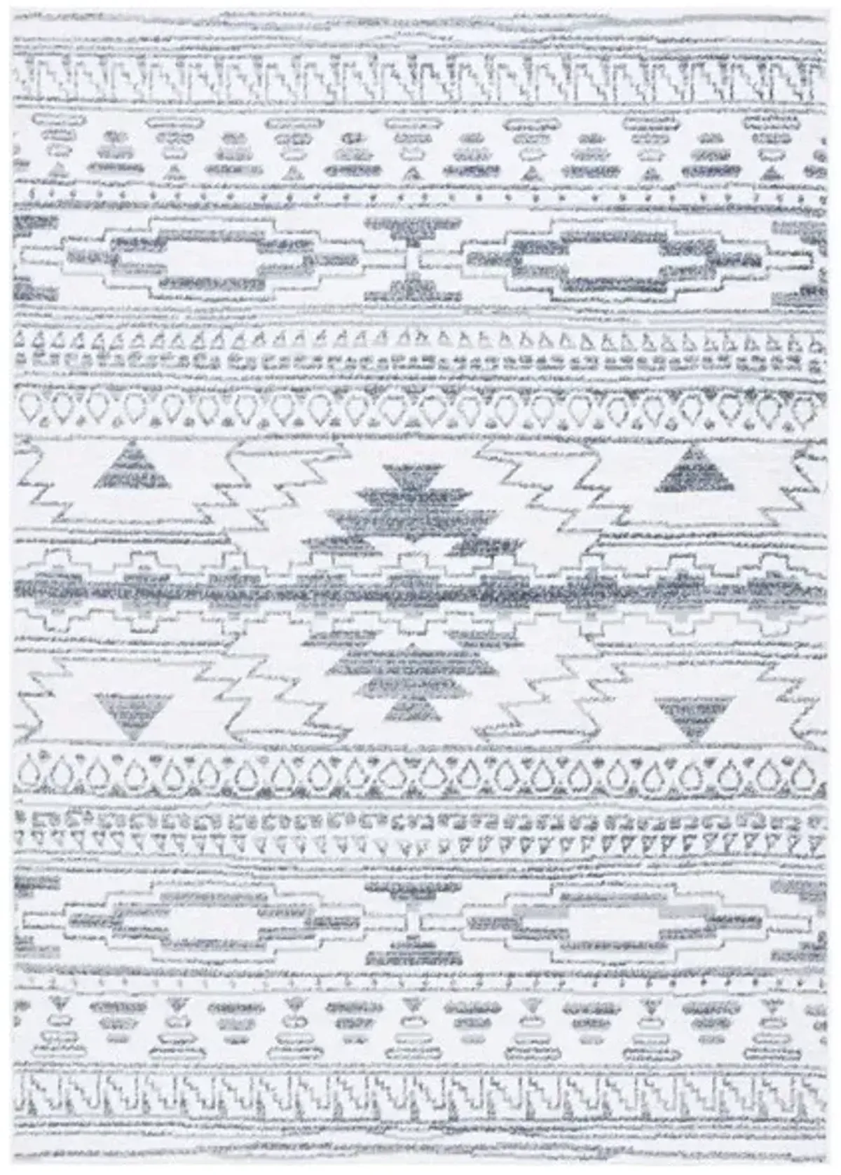 LAYLA 105 Grey 4'-5' x 6'-5' Medium Rectangle Rug