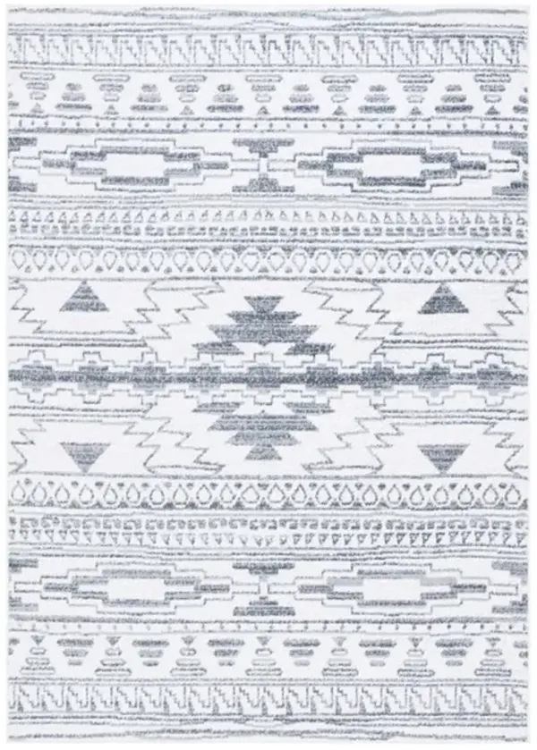 LAYLA 105 Grey 4'-5' x 6'-5' Medium Rectangle Rug