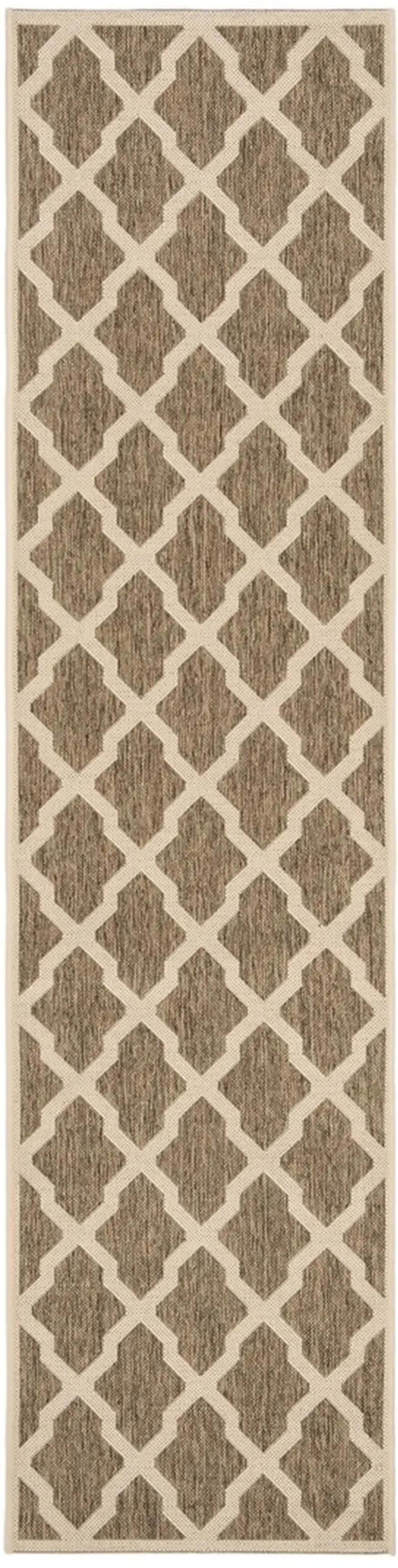 BEACH HOUSE 122 Beige 2'-2' X 8' Runner Rug