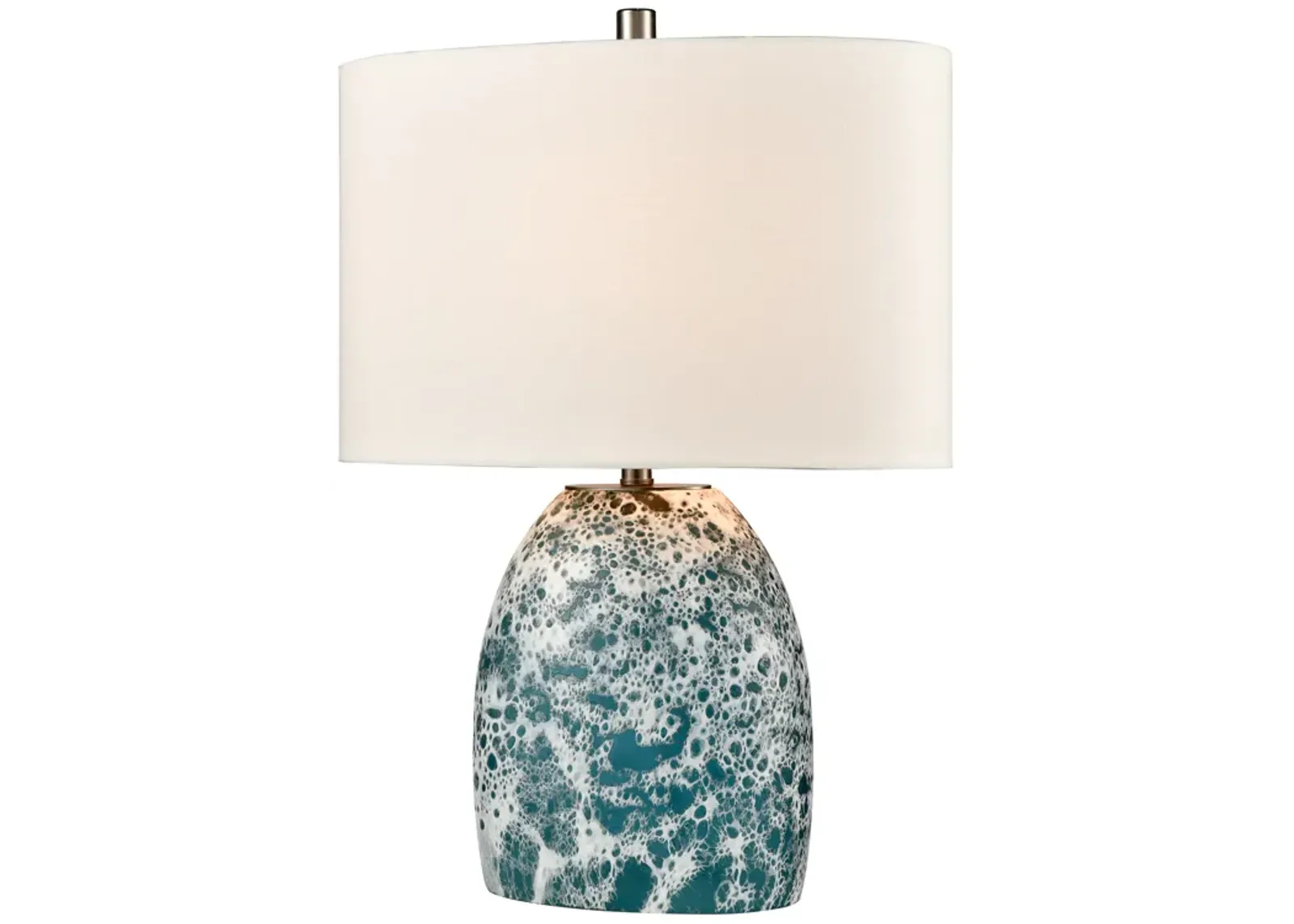 Offshore 22" High 1-Light Table Lamp - Blue