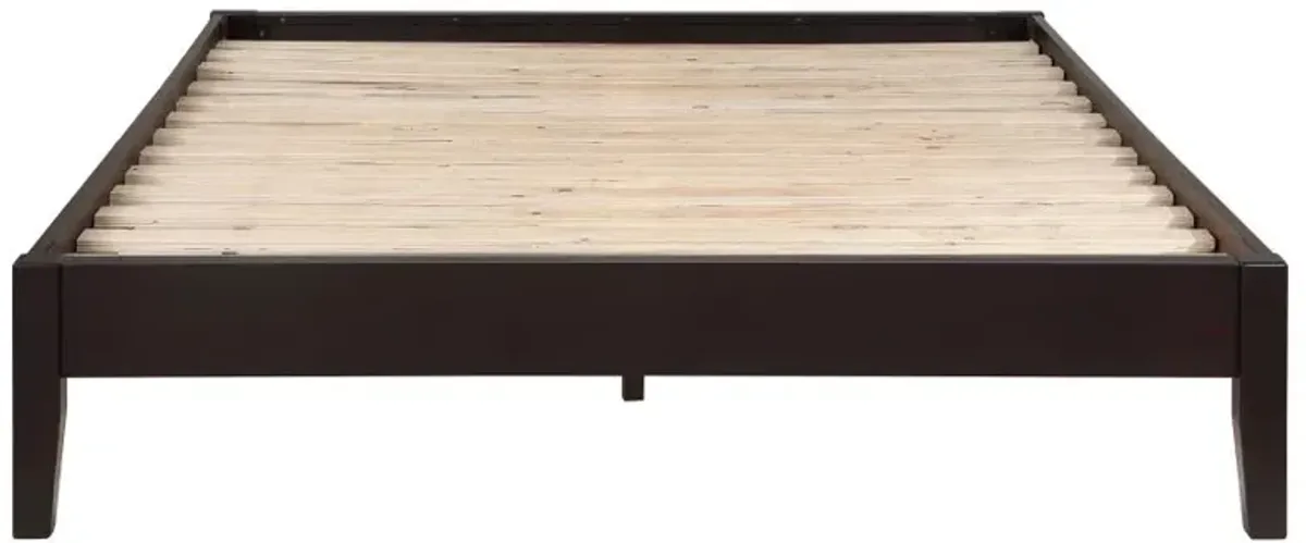 Aarav Full Platform Bed Cappuccino