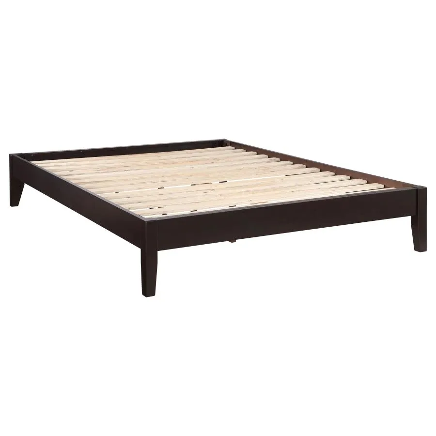 Aarav Full Platform Bed Cappuccino