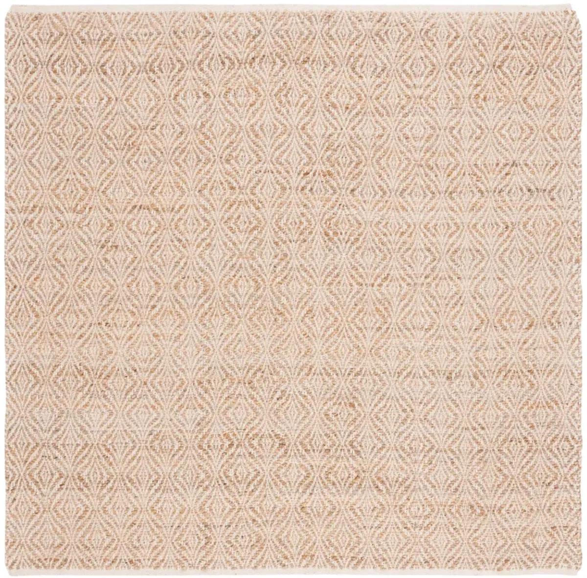 NATURAL FIBER Hand Woven 6' x 6' Square area rug