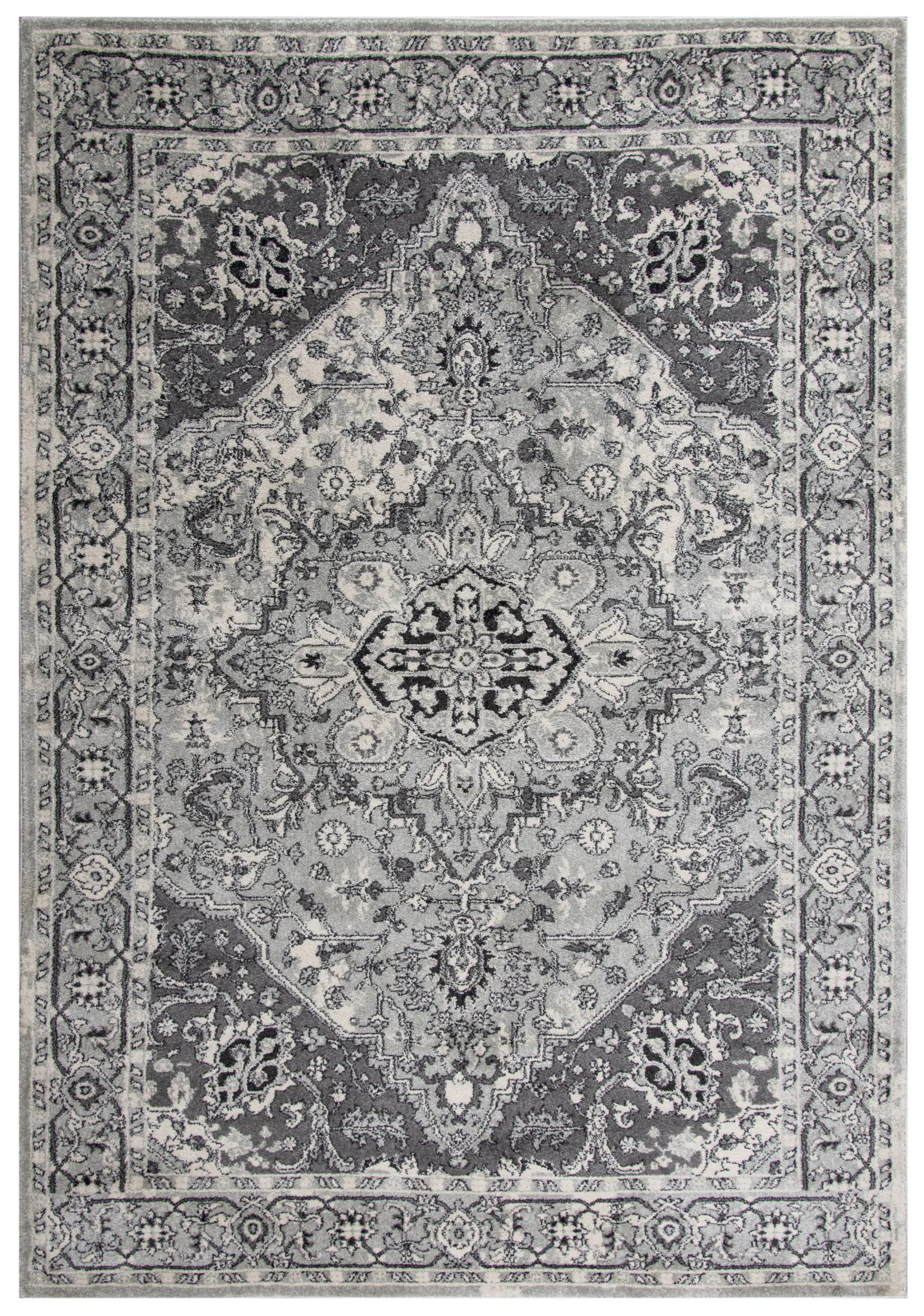 Odyssey L. Gray  Polypropylene 8' x 10' Rectangle Rug