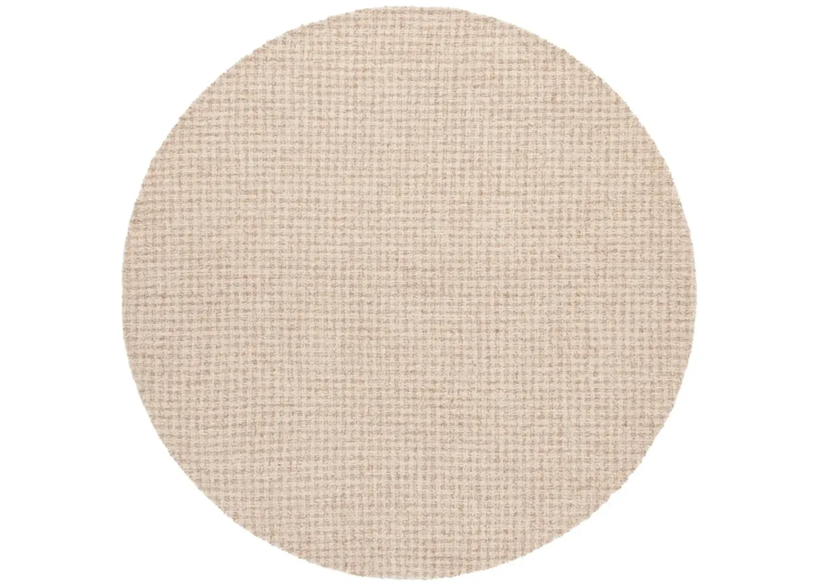 EBONY 609 BEIGE  6' x 6' Round Round Rug