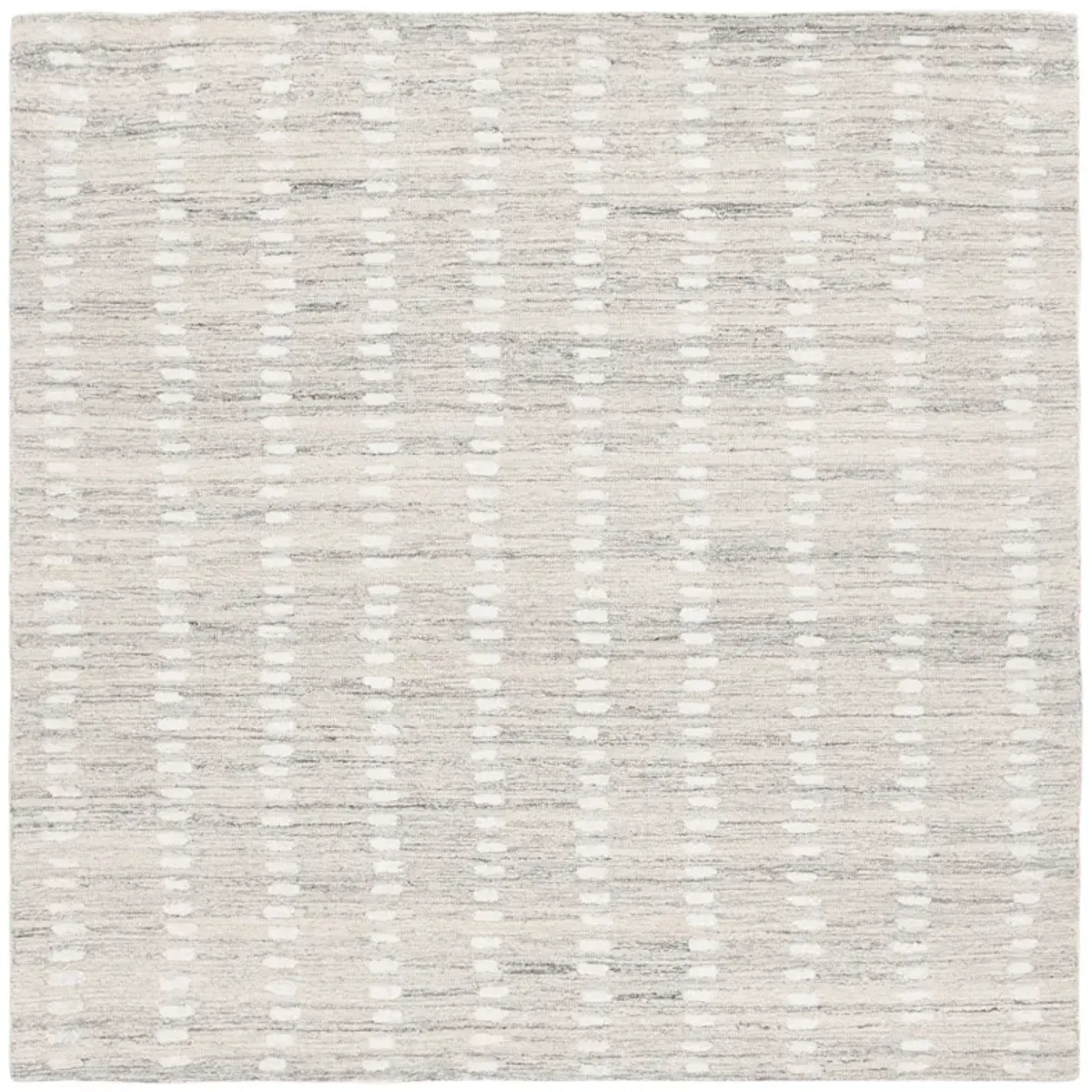 ABSTRACT Hand Tufted 6' x 6' Square area rug