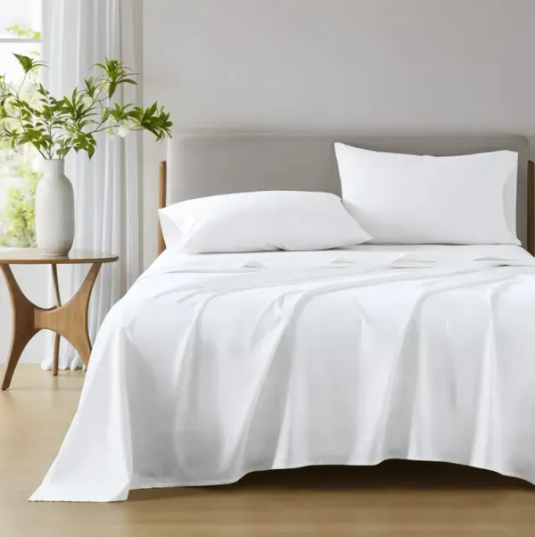 100% Cotton Solid Sheet Set