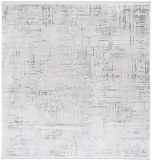 WHISPER 582 Grey  6'-7' X 6'-7' Square Square Rug