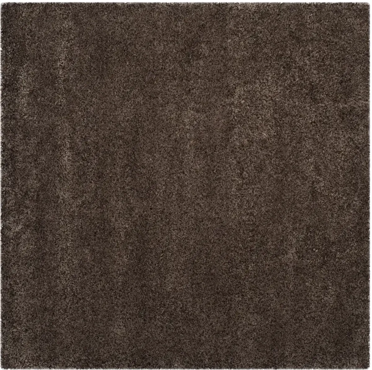 SANTA MONICA SHAG 725 MUSHROOM 3' x 3' Square Square Rug