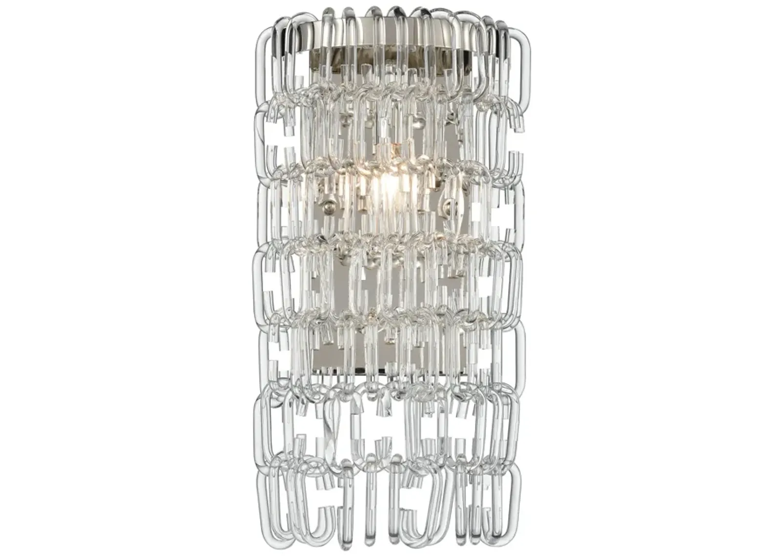 Renaissance Invention 15" High 1-Light Sconce - Polished Nickel