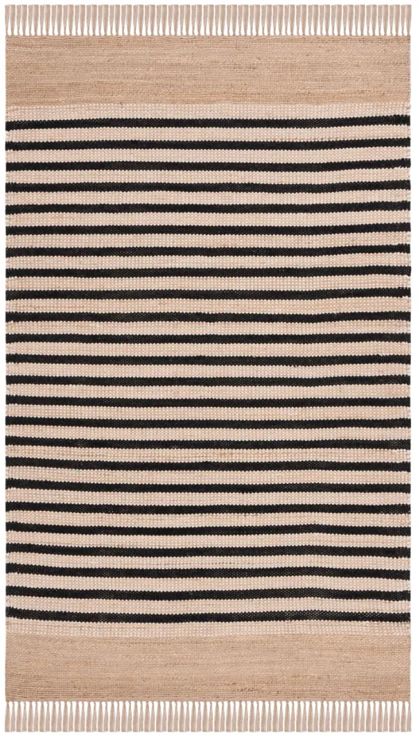 NATURAL FIBER Hand Woven 8' x 10' area rug