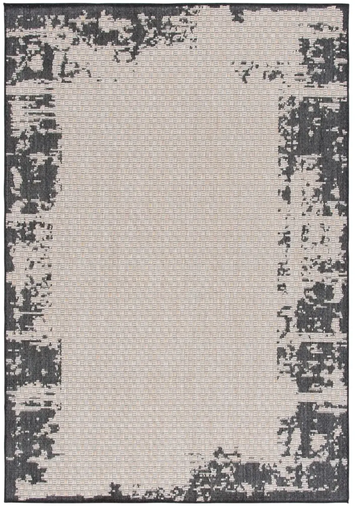 BEACH HOUSE 414 BLACK  5'-1' x 7'-6' Medium Rectangle Rug