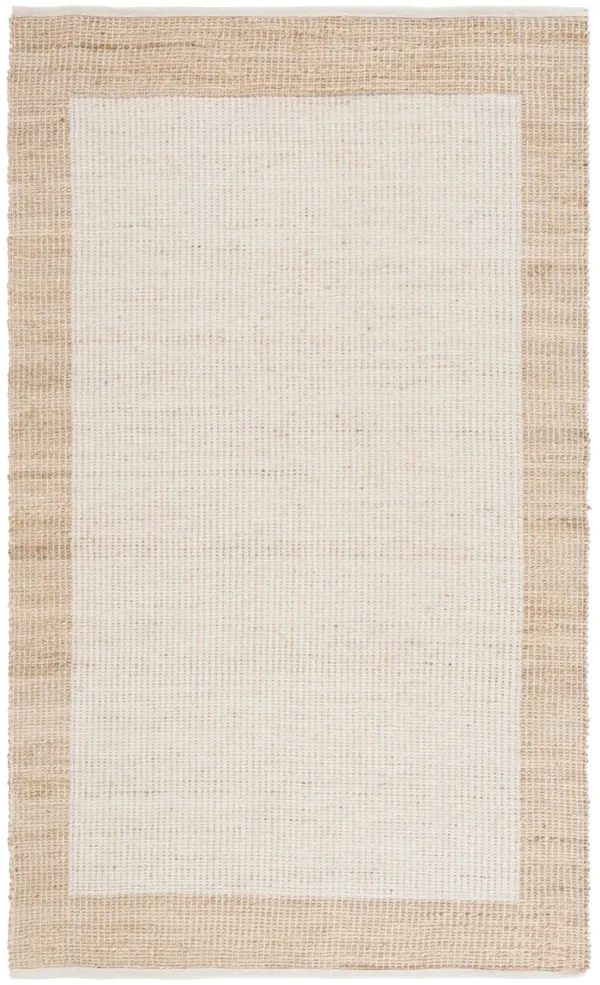 NATURAL FIBER Hand Woven 4' x 6' area rug