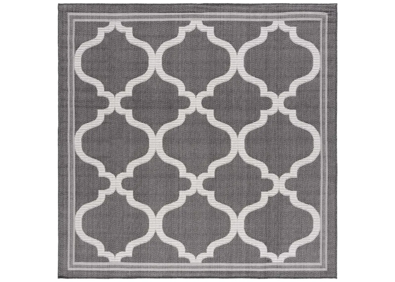 BERMUDA 810 Grey 6'-7' X 6'-7' Square Square Rug