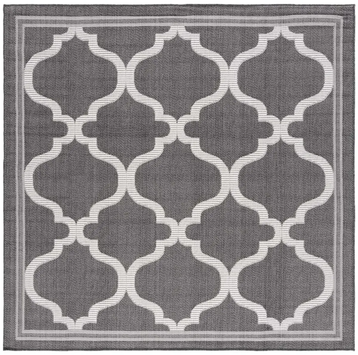 BERMUDA 810 Grey 6'-7' X 6'-7' Square Square Rug