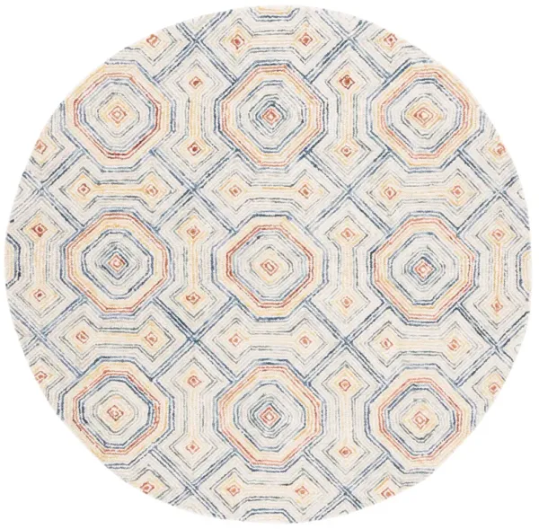 ASPEN Hand Tufted 6' x 6' Round area rug