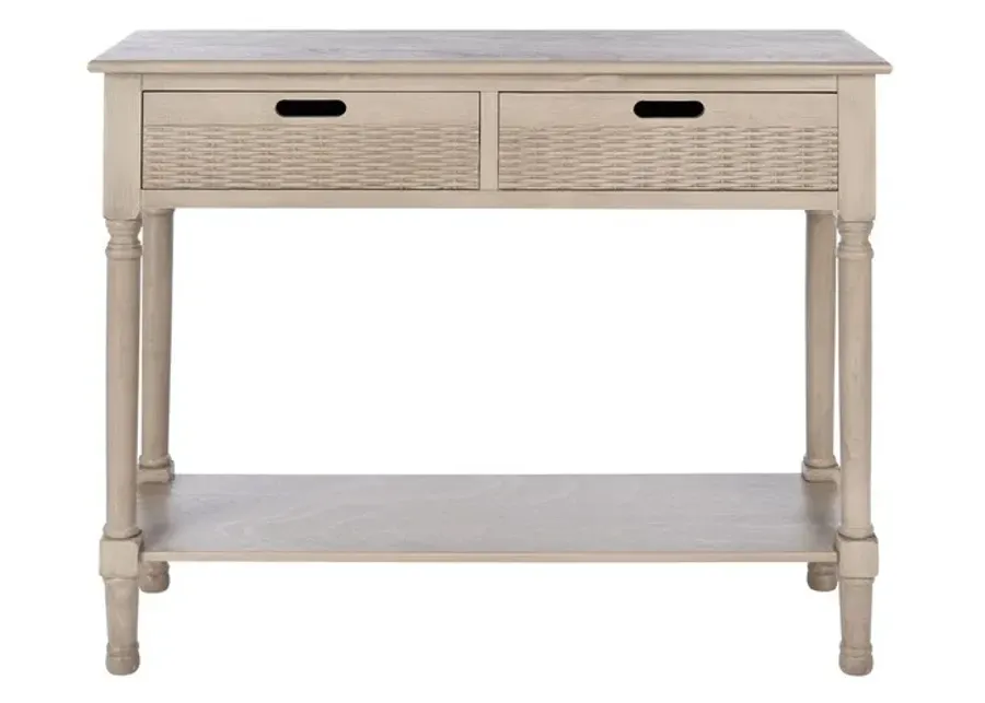 LANDERS 2 DRAWER CONSOLE