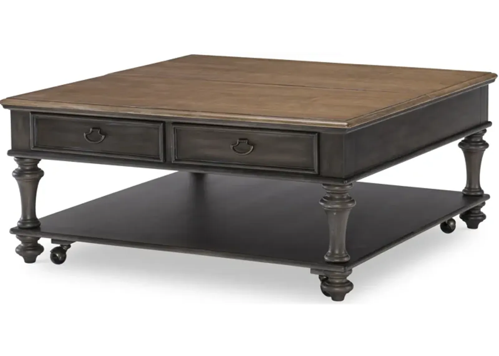 Kingston (Sandalwood Brown + Dark Sable) Cocktail Table