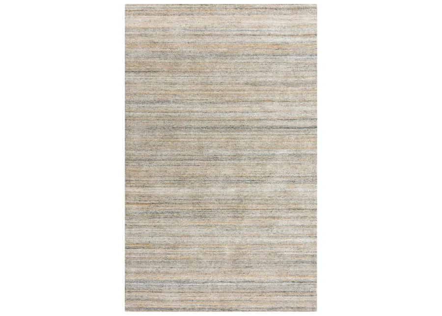 Seasand Multi Muted Stripe Recycled Polyester 5' x 7'6" Rectangle Rug