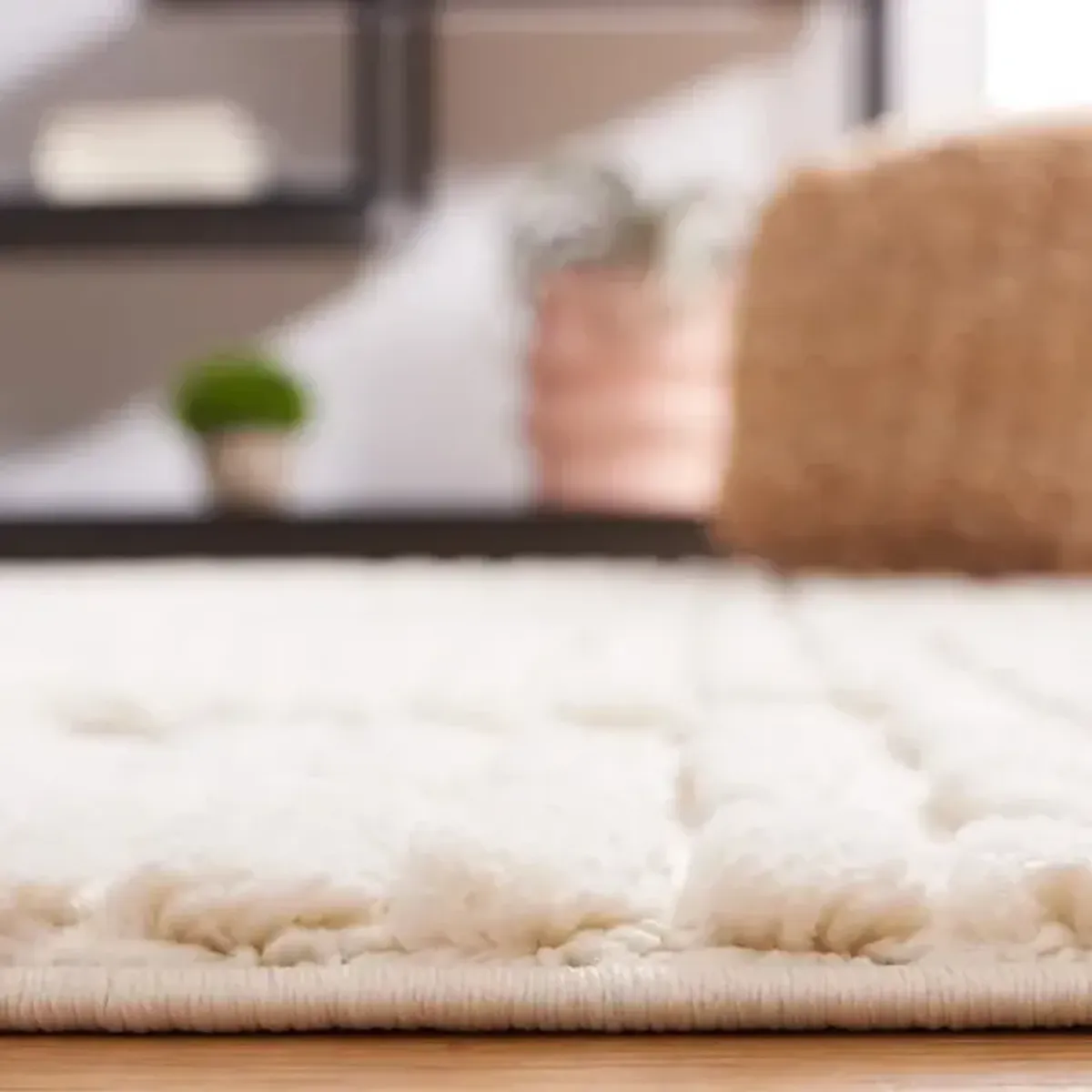 URBAN 208 Beige 2'-2' X 8' Runner Rug
