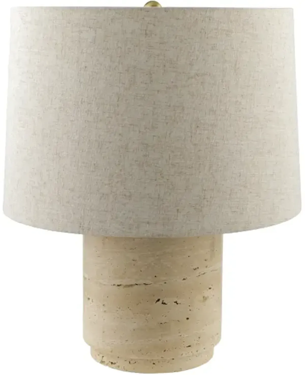 Travera TVR-001 19"H x 15"W x 15"D Accent Table Lamp